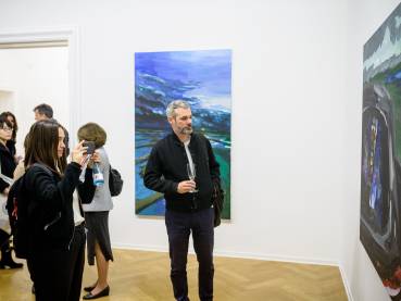 Rainer Fetting, Taxis Monsters and the Good Old Sea, Arndt Art Agency, Berlin, Opening Reception 17