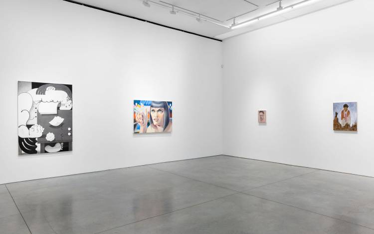 Xenia Crossroads in Portrait Painting, Marianne Boesky Gallery, New York, Installation view 11