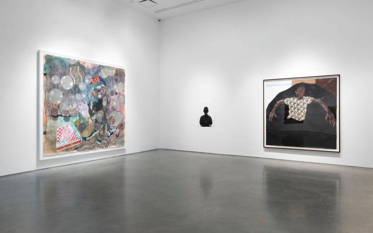 Xenia Crossroads in Portrait Painting, Marianne Boesky Gallery, New York, Installation view 7